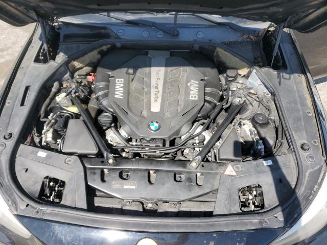WBA5M0C5XED084908 - 2014 BMW 550 XIGT BLACK photo 12