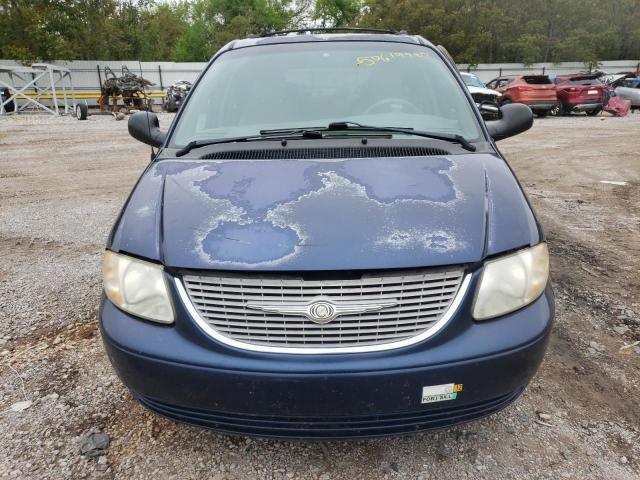 2C4GP44352R526669 - 2002 CHRYSLER TOWN & COU LX BLUE photo 5