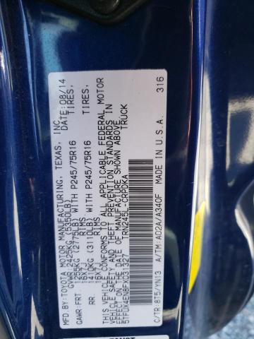 5TFUX4EN8FX031327 - 2015 TOYOTA TACOMA ACCESS CAB Ақ фото 12