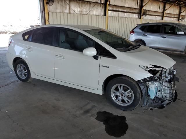 JTDKN3DU9B5329584 - 2011 TOYOTA PRIUS WHITE photo 4