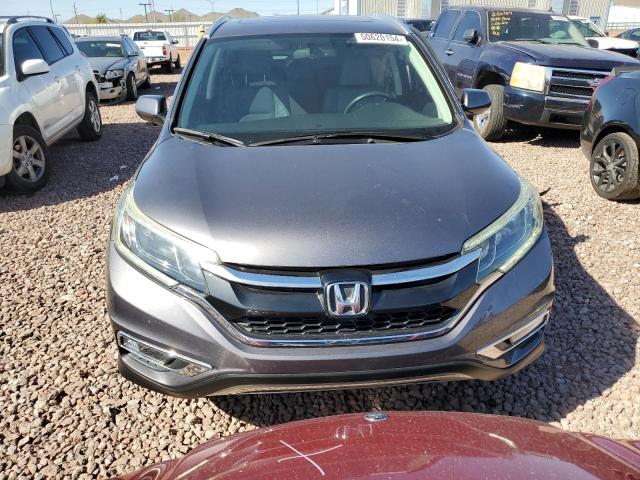 2HKRM4H75FH613229 - 2015 HONDA CR-V EXL GRAY photo 5