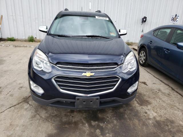 2GNFLGEK7H6297606 - 2017 CHEVROLET EQUINOX PREMIER BLUE photo 5