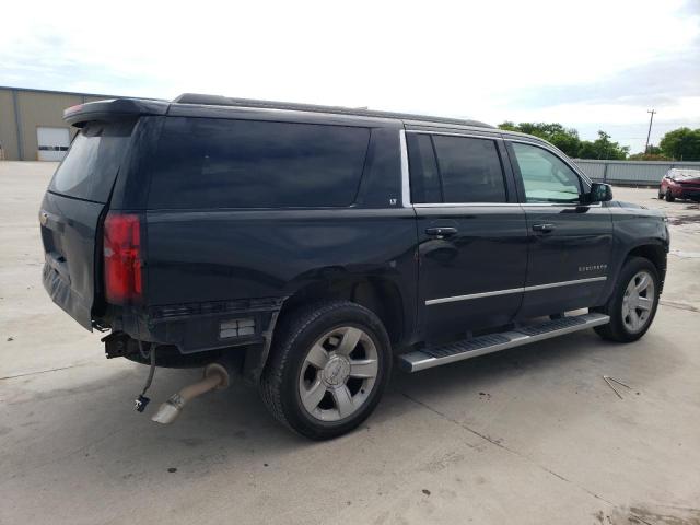 1GNSCHKC2HR388224 - 2017 CHEVROLET SUBURBAN C1500 LT BLACK photo 3