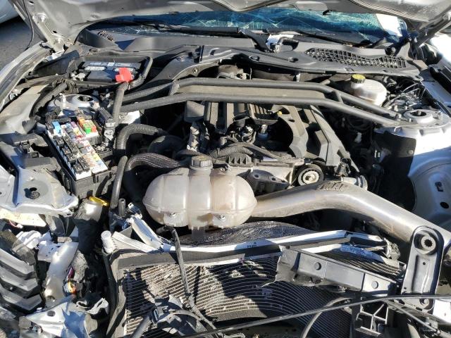 1FA6P8TH3K5176297 - 2019 FORD MUSTANG SILVER photo 11