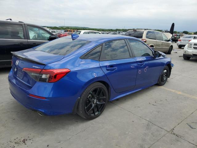 2HGFE2F56NH558028 - 2022 HONDA CIVIC SPORT 蓝色 照片 3