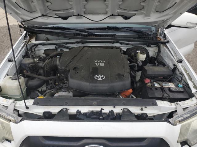 5TFJU4GN8DX046321 - 2013 TOYOTA TACOMA DOUBLE CAB PRERUNNER WHITE photo 11