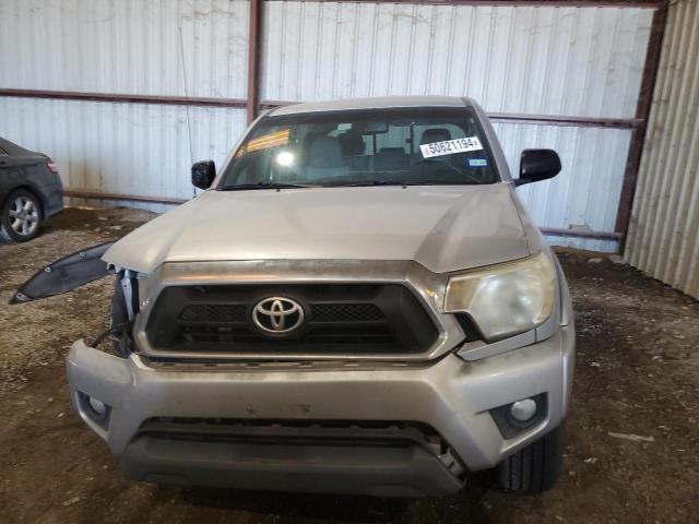 5TFJU4GN1DX029893 - 2013 TOYOTA TACOMA DOUBLE CAB PRERUNNER SILVER photo 5