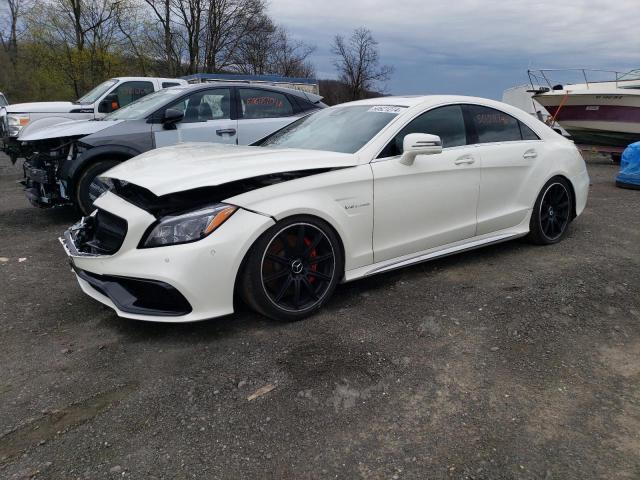 WDDLJ7GB9FA156024 - 2015 MERCEDES-BENZ CLS 63 AMG S-MODEL WHITE photo 1