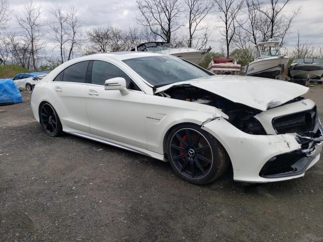 WDDLJ7GB9FA156024 - 2015 MERCEDES-BENZ CLS 63 AMG S-MODEL WHITE photo 4