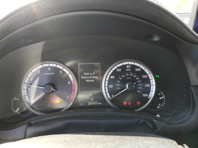 JTJSARBZ3M2196481 - 2021 LEXUS NX 300 BASE Boz foto 9