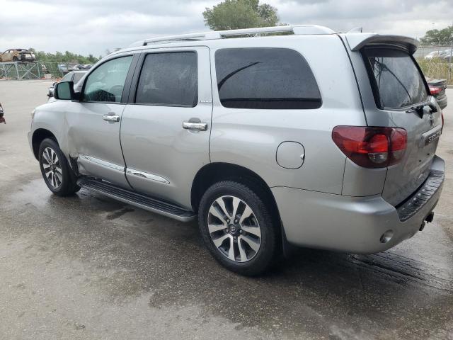 5TDFY5A13NS076436 - 2022 TOYOTA SEQUOIA LIMITED SILVER photo 2