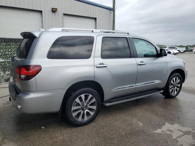 5TDFY5A13NS076436 - 2022 TOYOTA SEQUOIA LIMITED SILVER photo 3