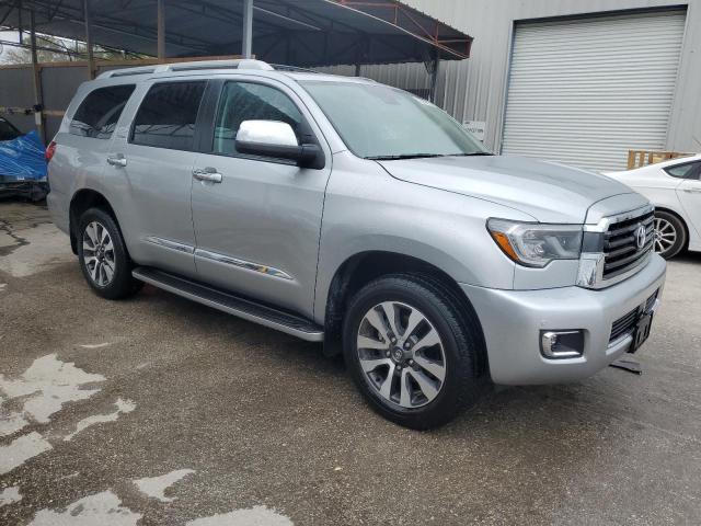 5TDFY5A13NS076436 - 2022 TOYOTA SEQUOIA LIMITED SILVER photo 4