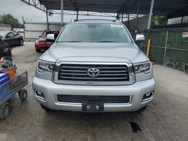 5TDFY5A13NS076436 - 2022 TOYOTA SEQUOIA LIMITED SILVER photo 5