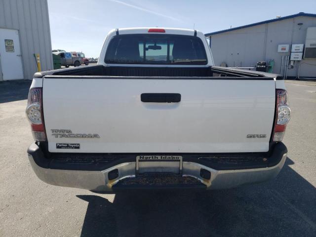 5TETX4CN8AZ678715 - 2010 TOYOTA TACOMA ACCESS CAB თეთრი ფოტო 6