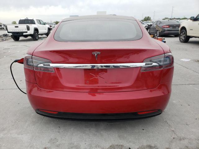 5YJSA1E29KF347384 - 2019 TESLA MODEL S RED photo 6