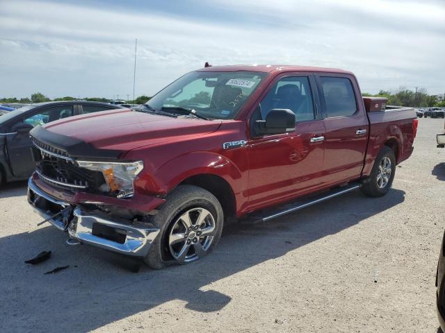 1FTEW1EG0JKD03947 - 2018 FORD F150 SUPERCREW RED photo 1