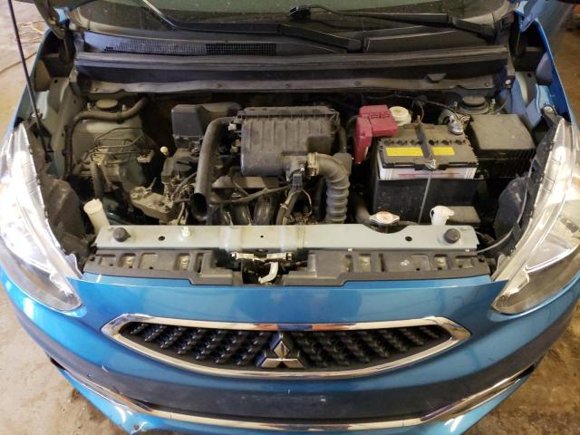 ML32A3HJ3JH007891 - 2018 MITSUBISHI MIRAGE ES BLUE photo 11