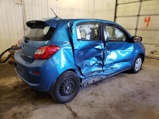 ML32A3HJ3JH007891 - 2018 MITSUBISHI MIRAGE ES BLUE photo 3