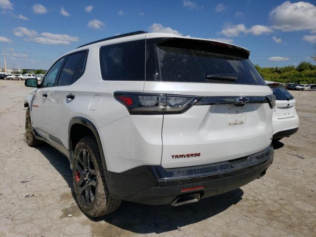 1GNEVKKW8KJ129192 - 2019 CHEVROLET TRAVERSE PREMIER WHITE photo 2