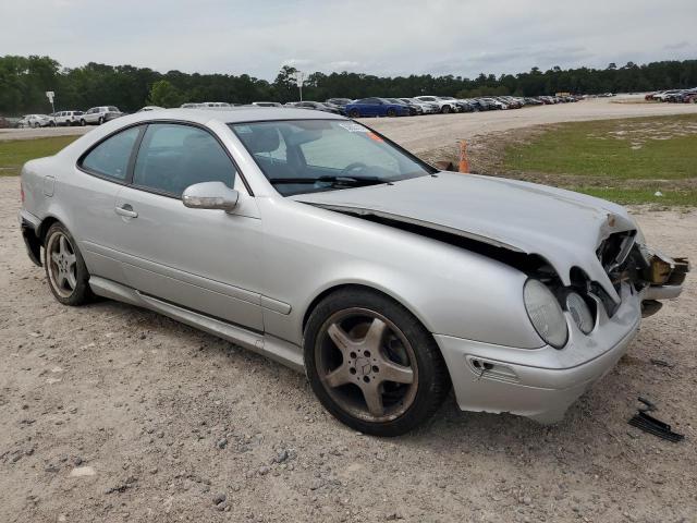 WDBLJ70G52T103155 - 2002 MERCEDES-BENZ CLK 430 SILVER photo 4