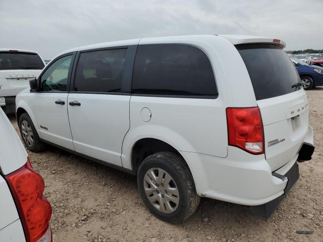 2C7WDGBG6KR526923 - 2019 DODGE GRAND CARA SE WHITE photo 2