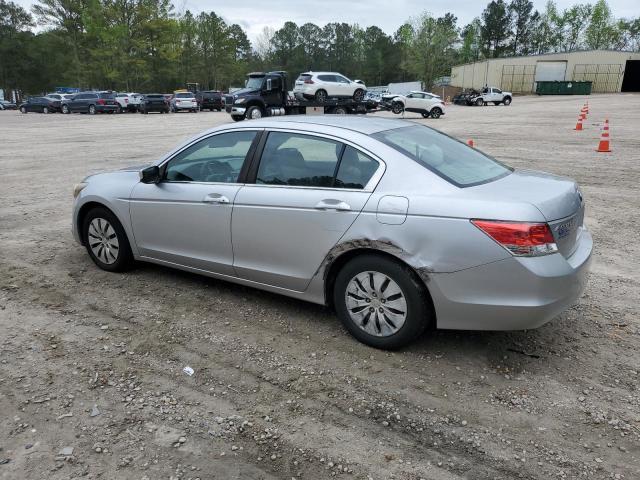 1HGCP2F34AA114246 - 2010 HONDA ACCORD LX SILVER photo 2