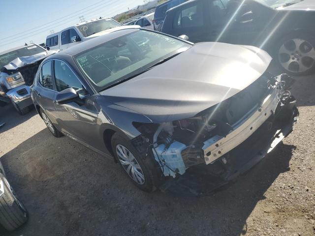 4T1C31AK7MU551689 - 2021 TOYOTA CAMRY LE GRAY photo 4