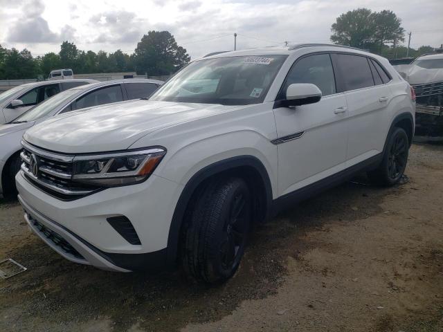 1V21E2CA6LC220928 - 2020 VOLKSWAGEN ATLAS CROS SE Blanc photo 1