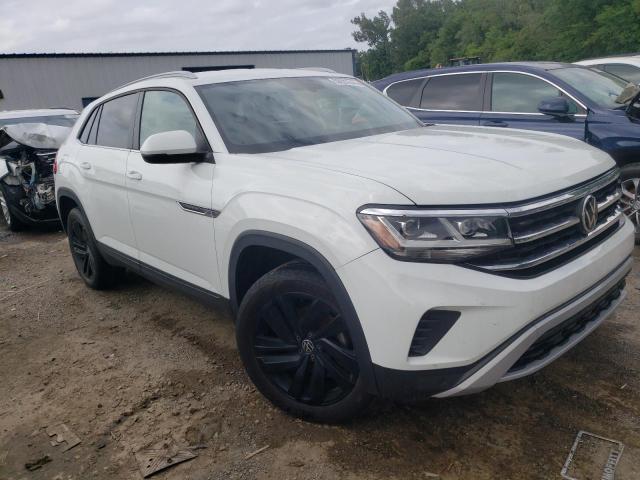 1V21E2CA6LC220928 - 2020 VOLKSWAGEN ATLAS CROS SE Blanc photo 4