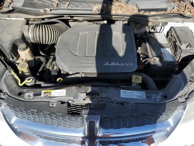 2C7WDGBG8KR527863 - 2019 DODGE GRAND CARA SE WHITE photo 12