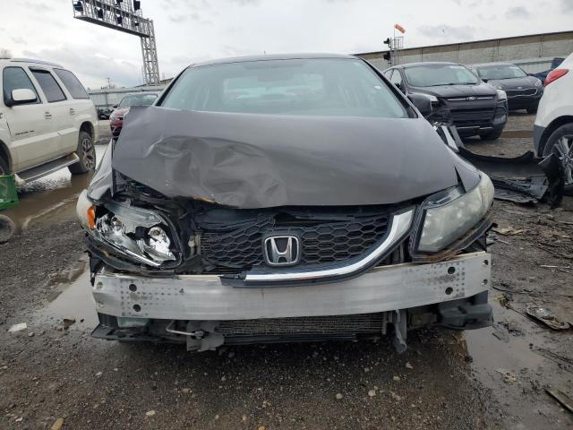 2HGFB2F55DH601152 - 2013 HONDA CIVIC LX BLACK photo 5