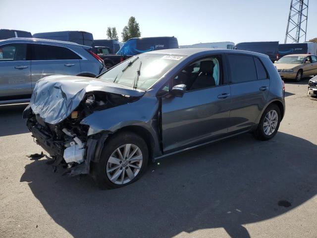 3VW217AU9FM092423 - 2015 VOLKSWAGEN GOLF GRAY photo 1