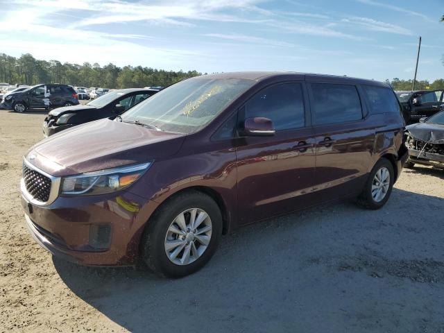 2017 KIA SEDONA LX, 