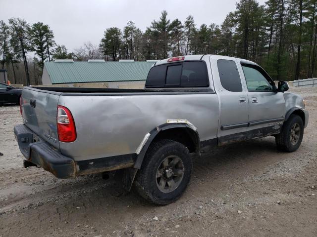 5TBBT441X5S471418 - 2005 TOYOTA TUNDRA ACCESS CAB SR5 SILVER photo 3