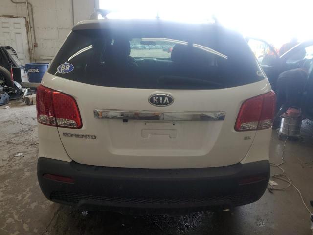 5XYKU3A62DG361358 - 2013 KIA SORENTO EX WHITE photo 6