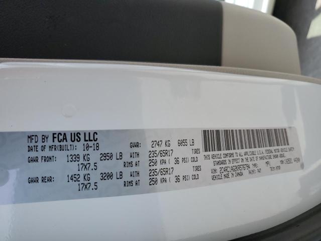 2C4RC1AG2KR576794 - 2019 CHRYSLER PACIFICA L WHITE photo 13