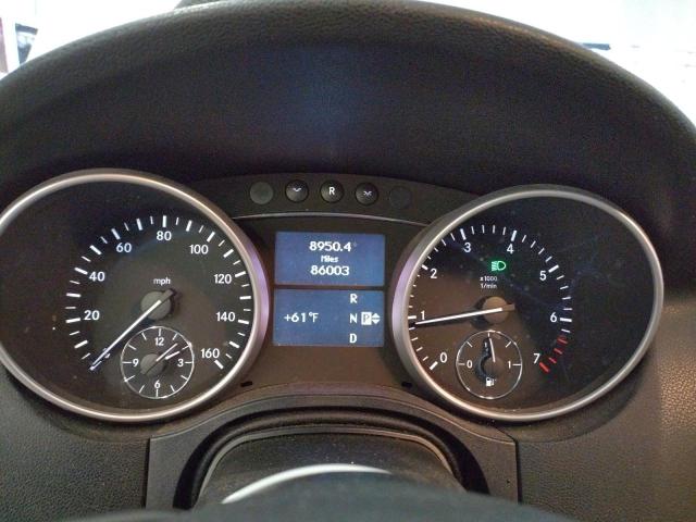 4JGBB8GB9BA628656 - 2011 MERCEDES-BENZ ML 350 4MATIC SILVER photo 9