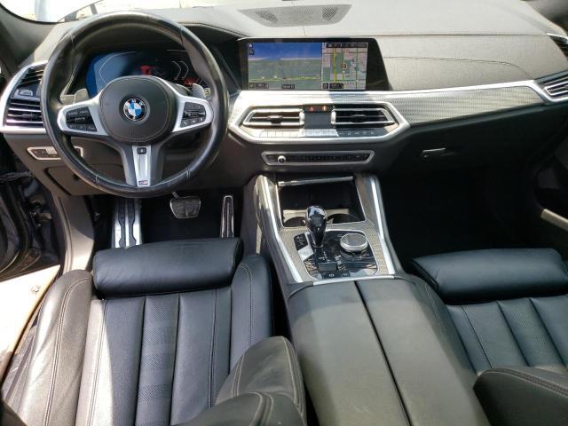 5UXCY6C05M9G75706 - 2021 BMW X6 XDRIVE40I GRAY photo 8