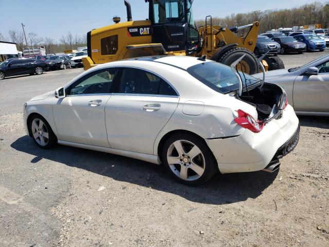 WDDSJ4GB4GN356443 - 2016 MERCEDES-BENZ CLA 250 4MATIC WHITE photo 2