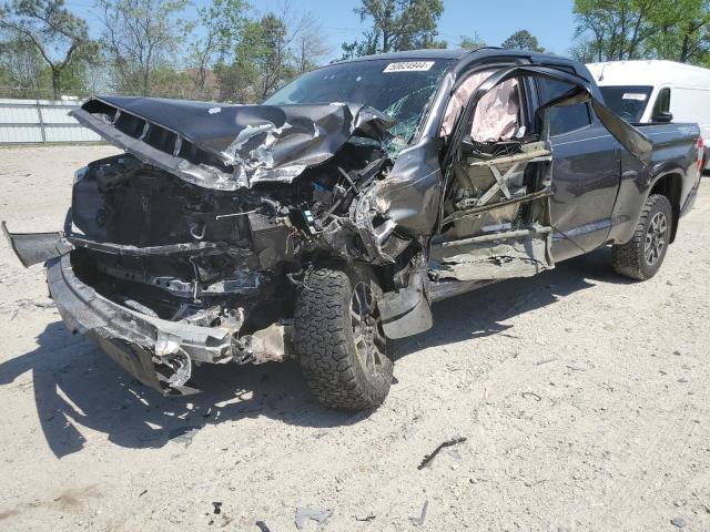 5TFUY5F17GX582185 - 2016 TOYOTA TUNDRA DOUBLE CAB SR/SR5 GRAY photo 1