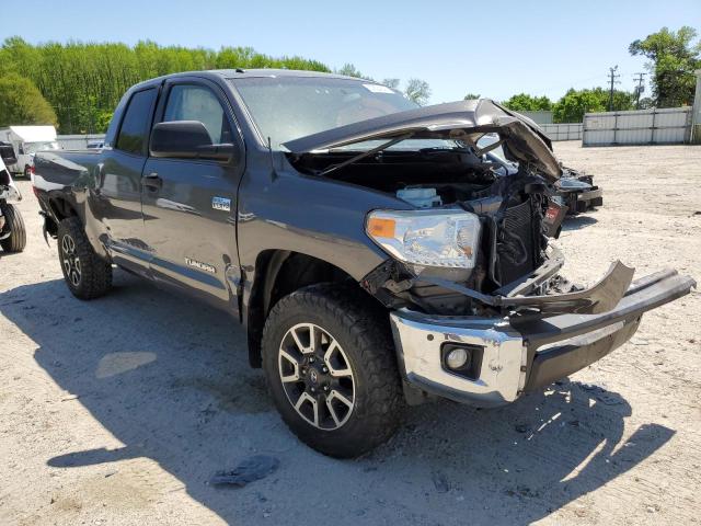 5TFUY5F17GX582185 - 2016 TOYOTA TUNDRA DOUBLE CAB SR/SR5 GRAY photo 4
