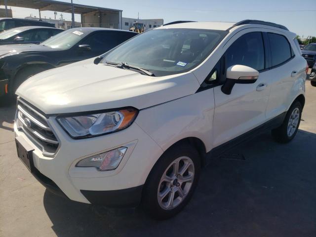 MAJ3S2GE3LC360439 - 2020 FORD ECOSPORT SE WHITE photo 1