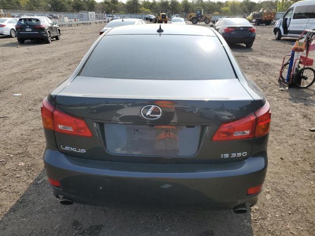 JTHBE262582015350 - 2008 LEXUS IS 350 GRAY photo 6