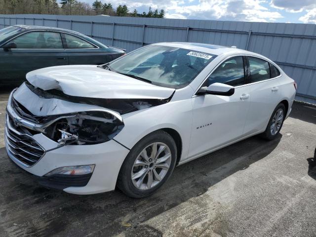 1G1ZD5ST9MF035129 - 2021 CHEVROLET MALIBU LT WHITE photo 1