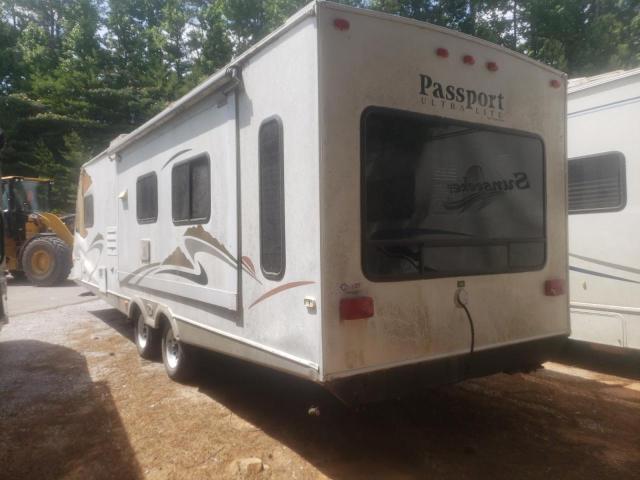 4YDT2852386410829 - 2008 KEYSTONE PASSPORT WHITE photo 3