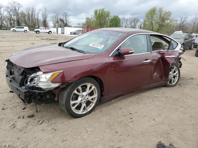 1N4AA5AP2DC803753 - 2013 NISSAN MAXIMA S MAROON photo 1