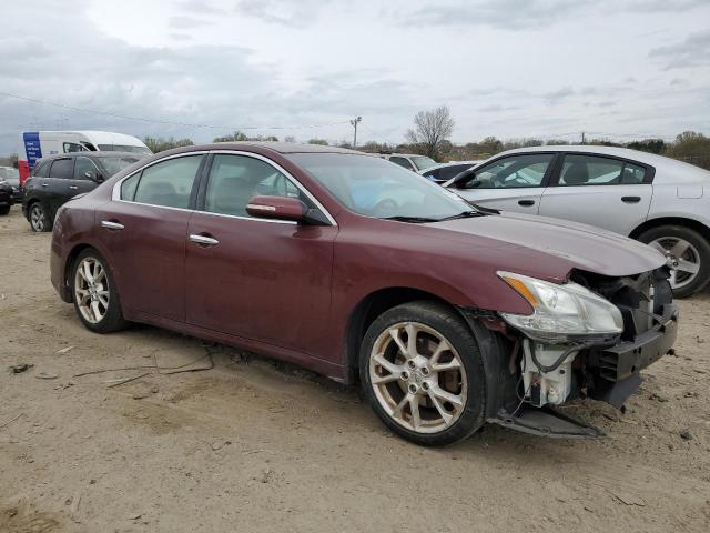 1N4AA5AP2DC803753 - 2013 NISSAN MAXIMA S MAROON photo 4