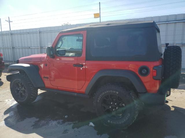 1C4GJXAN4MW570732 - 2021 JEEP WRANGLER SPORT RED photo 2