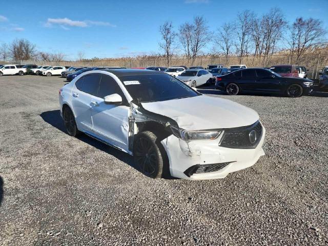 19UUB3F82LA001709 - 2020 ACURA TLX ADVANCE WHITE photo 3